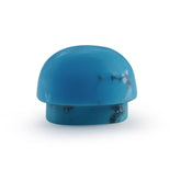 TURQUOISE MUSHROOM CUT OVAL (MATRIX) 11.40X8.90MM 5.78 Cts.