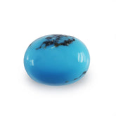 TURQUOISE MUSHROOM CUT OVAL (MATRIX) 11.40X8.90MM 5.78 Cts.