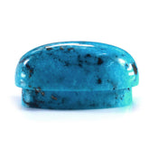 TURQUOISE MUSHROOM CUT OVAL (MATRIX) 24.40X13.80MM 31.35 Cts.