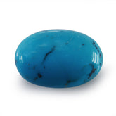 TURQUOISE MUSHROOM CUT OVAL (BLUE MATRIX) 18.30X12.20MM 11.91 Cts.