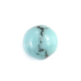 EGYPTIAN TURQUOISE ROUND CAB 6MM 0.80 Cts.