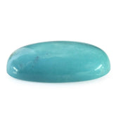 MEXICAN TURQUOISE OVAL CAB (WITH MATRIX PYRITE) 19X13MM 10.01 Cts.