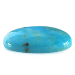 MEXICAN TURQUOISE OVAL CAB (WITH MATRIX & PYRITE) 19X13MM 8.73 Cts.