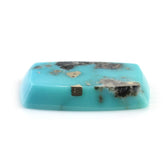 MEXICAN TURQUOISE TABLE CUT CUSHION (WITH MATRIX PYRITE) 18X12MM 7.51 Cts.