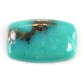MEXICAN TURQUOISE CUSHION CAB (WITH MATRIX PYRITE) 16X10MM 4.71 Cts.