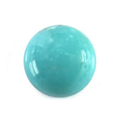 MEXICAN TURQUOISE ROUND CAB (SI) (BLUE-GREEN) 10MM 3.60 Cts.