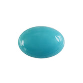 MEXICAN TURQUOISE OVAL CAB 6X4MM 0.39 Cts.