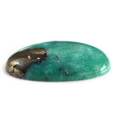 MEXICAN TURQUOISE OVAL CAB (WITH MATRIX PYRITE) 19X13MM 9.28 Cts.
