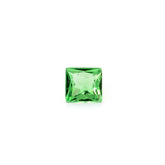 TSAVORITE PRINCESS CUT SQUARE (AA/SI) 2.00MM 0.06 Cts.
