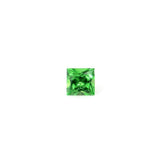 TSAVORITE PRINCESS CUT SQUARE (AA) 1.50MM 0.03 Cts.