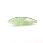 MILKY TSAVORITE ROSE CUT BRIOLETTE FANCY TRILLION (A) 12.50X7.50MM 2.52 Cts.