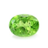 MILKY TSAVORITE GARNET CUT OVAL 8X6MM 1.49 Cts.