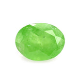 MILKY TSAVORITE GARNET CUT OVAL 8X6MM (MILKY/AA) 1.51 Cts.