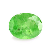 MILKY TSAVORITE GARNET CUT OVAL 9X7MM 2.29 Cts.