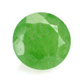 MILKY TSAVORITE GARNET CUT ROUND 9MM 3.68 Cts.