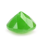 MILKY TSAVORITE GARNET CUT ROUND 9MM 3.68 Cts.