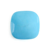 SLEEPING BEAUTY TURQUOISE PLAIN LENTIL CUSHION 9MM 2.00 Cts.