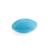 SLEEPING BEAUTY TURQUOISE PLAIN LENTIL CUSHION 9MM 2.00 Cts.