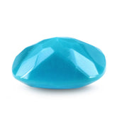 SLEEPING BEAUTY TURQUOISE CHECKER CUT CUSHION 17MM 15.50 Cts.