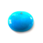 SLEEPING BEAUTY TURQUOISE OVAL CAB 11X9MM 3.05 Cts.