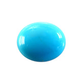 SLEEPING BEAUTY TURQUOISE OVAL CAB 11X9MM 3.05 Cts.