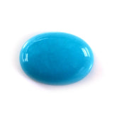 SLEEPING BEAUTY TURQUOISE OVAL CAB 14X10MM 5.38 Cts.