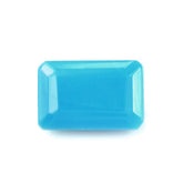SLEEPING BEAUTY TURQUOISE CUT OCTAGON 12X8MM 3.52 Cts.