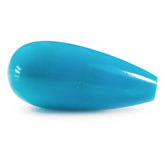 SLEEPING BEAUTY TURQUOISE PLAIN DROPS (HALF DRILL) 16X7MM 5.75 Cts.