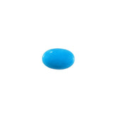 SLEEPING BEAUTY TURQUOISE PLAIN OVAL CAB (AAA) 5 X 3 MM 0.19 Cts.