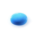 SLEEPING BEAUTY TURQUOISE PLAIN OVAL CAB (AAA) 8.00X6.00 MM 1.18 Cts.