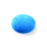 SLEEPING BEAUTY TURQUOISE PLAIN OVAL CAB (AAA) 13.50X11.00 MM 3.95 Cts.