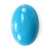 SLEEPING BEAUTY TURQUOISE PLAIN OVAL CAB BLUE GREEN SPECIAL (AA) 15.00X10.00 MM 5.90 Cts.