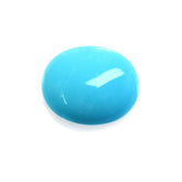 SLEEPING BEAUTY TURQUOISE PLAIN LENTIL OVAL (AA) 11.00X9.00 MM 4.23 Cts.
