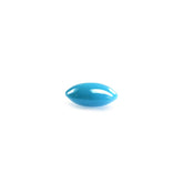 SLEEPING BEAUTY TURQUOISE PLAIN LENTIL OVAL (AA) 10.00X8.00 MM 1.73 Cts.