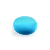 SLEEPING BEAUTY TURQUOISE PLAIN LENTIL OVAL (AA) 9.00X7.00 MM 2.93 Cts.