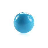 SLEEPING BEAUTY TURQUOISE PLAIN ROUND BALL (H/D: 1.50 MM) (AA) 10.50-11 MM 38.10 Cts.