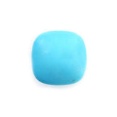 SLEEPING BEAUTY TURQUOISE PLAIN LENTIL CUSHION (AA) 9.00X9.00 MM 9.53 Cts.