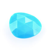 SLEEPING BEAUTY TURQUOISE ROSE BRIOLETE PEARISH (AAA) 10.00X8.00 MM 9.53 Cts.