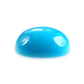 SLEEPING BEAUTY TURQUOISE PLAIN OVAL CAB (AAA/SI) 14X10MM 4.58 Cts.