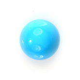 SLEEPING BEAUTY TURQUOISE PLAIN HIGH DOME ROUND CAB (AAA/SI) 8.00MM 2.64 Cts..