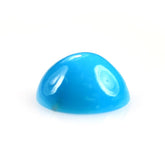 SLEEPING BEAUTY TURQUOISE PLAIN ROUND CAB (AAA) 8 MM 1.53 Cts.