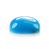 SLEEPING BEAUTY TURQUOISE PLAIN CUSHION CAB (AAA) 10X10MM 3.90 Cts.