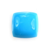 SLEEPING BEAUTY TURQUOISE PLAIN CUSHION CAB (ANTIQUE) (AAA) 8 X 8 MM 2.13 Cts.