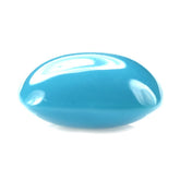 SLEEPING BEAUTY TURQUOISE PLAIN LENTIL CUSHION (AAA) 14 X 14 MM 9.9 Cts.