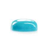 SLEEPING BEAUTY TURQUOISE PLAIN CUSHION CAB (BLUE GREEN/AAA) 10 X 8 MM 2.60 Cts.