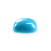 SLEEPING BEAUTY TURQUOISE PLAIN CUSHION CAB (BLUE GREEN/AAA) 8 X 8 MM 1.95 Cts.