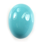 SLEEPING BEAUTY TURQUOISE PLAIN EGG SHAPE (BLUE GREEN/AA) 14.50 X 10.50 MM 10.75 Cts.