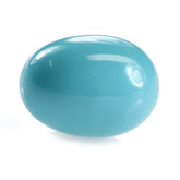 SLEEPING BEAUTY TURQUOISE PLAIN EGG SHAPE (BLUE GREEN/AA) 14.50 X 10.50 MM 10.75 Cts.