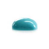 SLEEPING BEAUTY TURQUOISE PLAIN CUSHION CAB (BLUE GREEN/A) 9.40 X 7.10 MM 1.75 Cts.