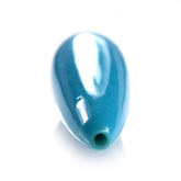 SLEEPING BEAUTY TURQUOISE PLAIN DROP (AAA/SI) 23.50 X 7 MM (HALF DRILL- 1.00 MM) 8.28 Cts.